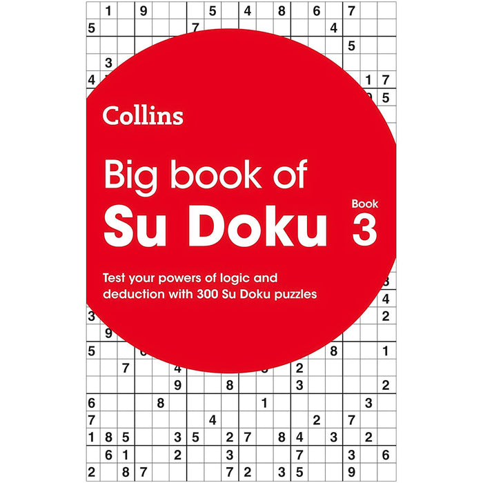 Collins Big Book of Su Doku Collection: 600 Puzzles in Volumes 2 and 3 for Sudoku Enthusiasts