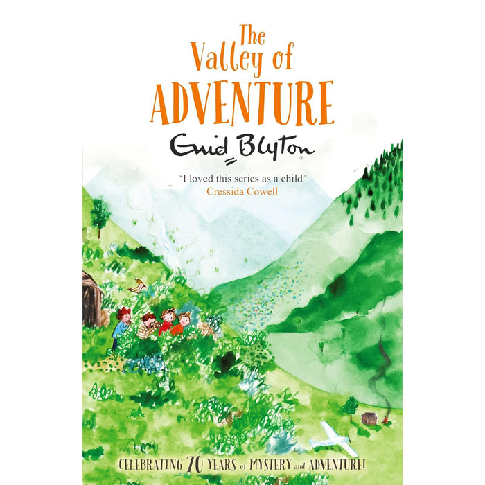 Enid Blyton Adventure Series – Books 1–4: Classic Island, Castle, Valley & Sea Escapes for Curious Young Readers (4-Book Paperback Collection)
