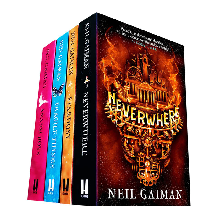 Neil Gaiman Fantasy Collection: Four Books