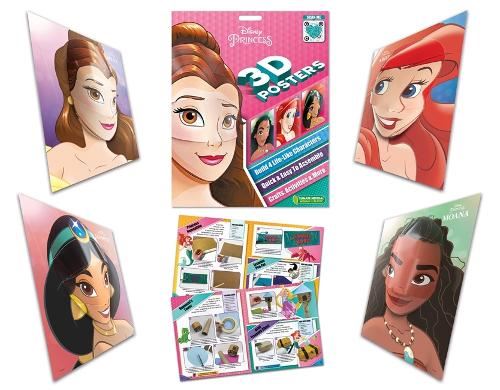 Disney Princess 3D Posters