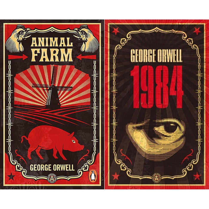 George Orwell Dystopian Classics Collection: Animal Farm & 1984