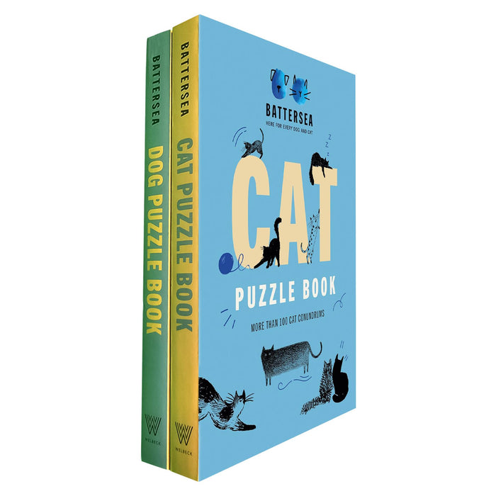 Battersea Dogs and Cats Home Puzzle Collection: Over 200 Themed Puzzles Across Two Volumes for Animal and Puzzle Lovers – Perfect for Enjoying Relaxing Challenges and Supporting a Great Cause
