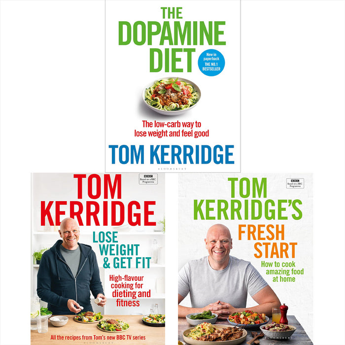 Tom Kerridge’s Healthy Living Collection: Includes The Dopamine Diet, Lose Weight & Get Fit, and Fresh Start – Delicious Recipes for Weight Loss and Fitness by a Michelin-Starred Chef