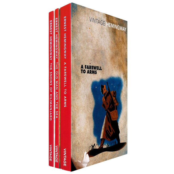 Ernest Hemingway Masterworks: The Snows of Kilimanjaro, A Farewell to Arms & The Old Man and the Sea – Tales of Courage, Love & Survival (3‑Book Set)