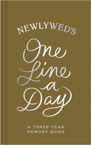 Newlywed's One Line a Day: A Three-Year Memory Book