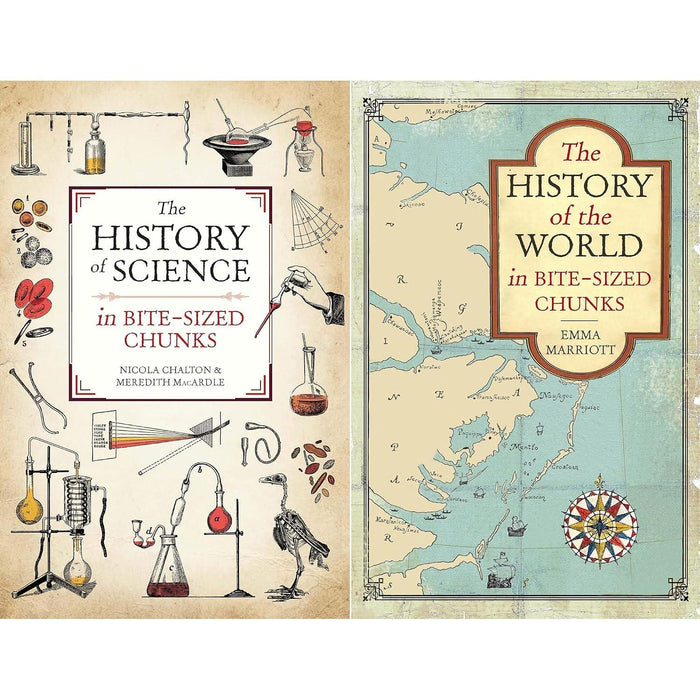 Bite-Sized Knowledge Collection: The History of Science in Bite-Sized Chunks & The History of the World in Bite-Sized Chunks