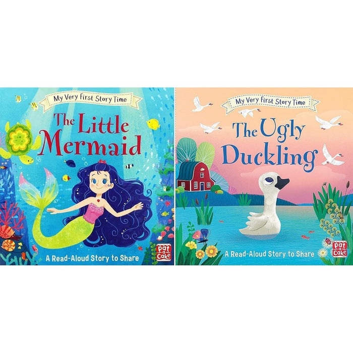 My Very First Story Time Collection: 2-Book Set by Pat-a-Cake (The Little Mermaid, The Ugly Duckling)