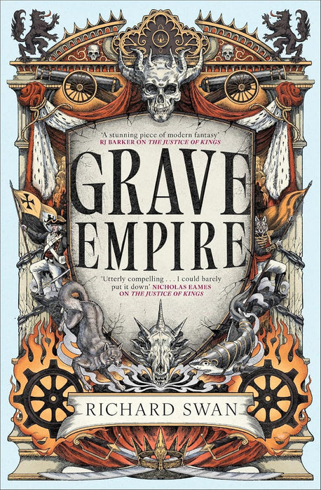 Grave Empire: an explosive epic fantasy of gunpowder, arcane powers and dark prophecy (Book One of The Great Silence)