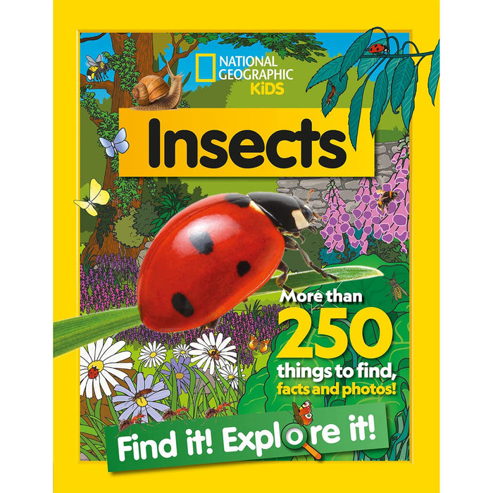 National Geographic Kids: Find It! Explore It! Collection – Interactive Adventures Across Oceans, Insects, Animals, Around the World, and Dinosaurs