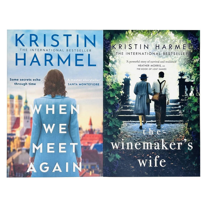 Kristin Harmel Collection 2 Books Set (The Winemaker's Wife & When We Meet Again)