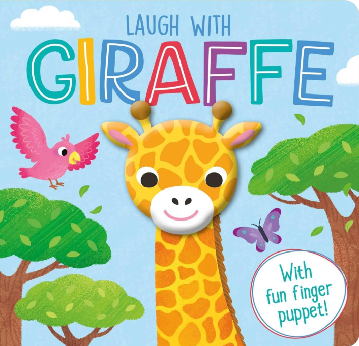 Little Olive: Finger Puppet - Laugh with Giraffe