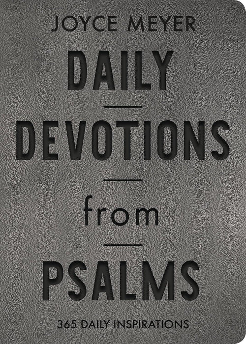 Daily Devotions from Psalms (Leather Fine Binding): 365 Daily Inspirations