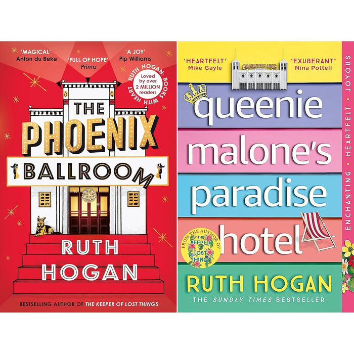 Ruth Hogan Eccentric Sanctuaries Collection: The Phoenix Ballroom & Queenie Malone's Paradise Hotel