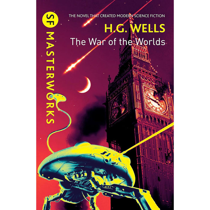 SF Masterworks Collection: Alien Encounters, Power & Survival Featuring War of the Worlds by H.G. Wells, Man Who Fell to Earth by Walter Tevis & Shadow & Claw by Gene Wolfe (3-Book Set)