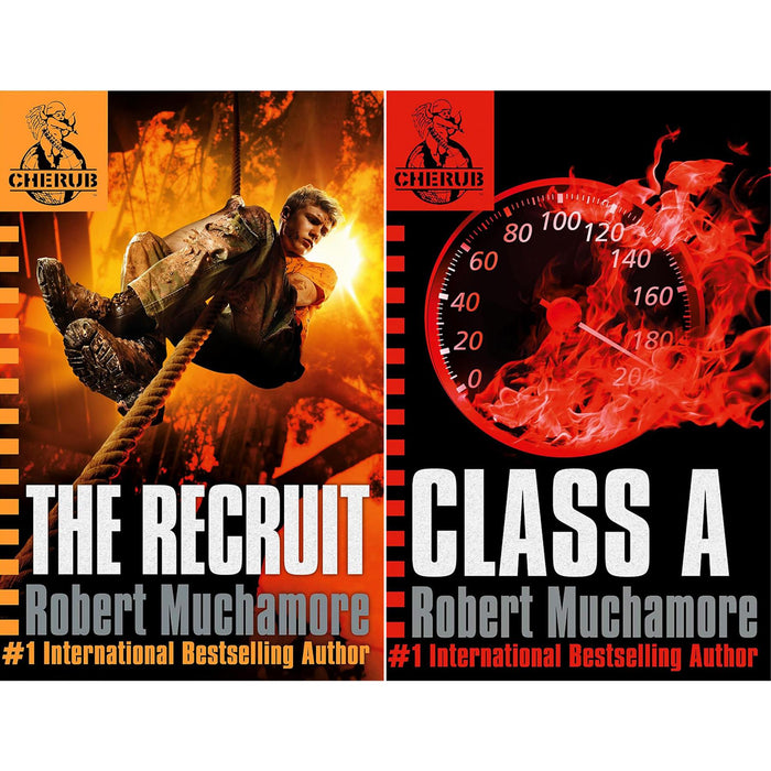 CHERUB Series Starter Set by Bestselling Author Robert Muchamore: Young Adult Spy Thrillers Begin with 'The Recruit' and 'Class A'