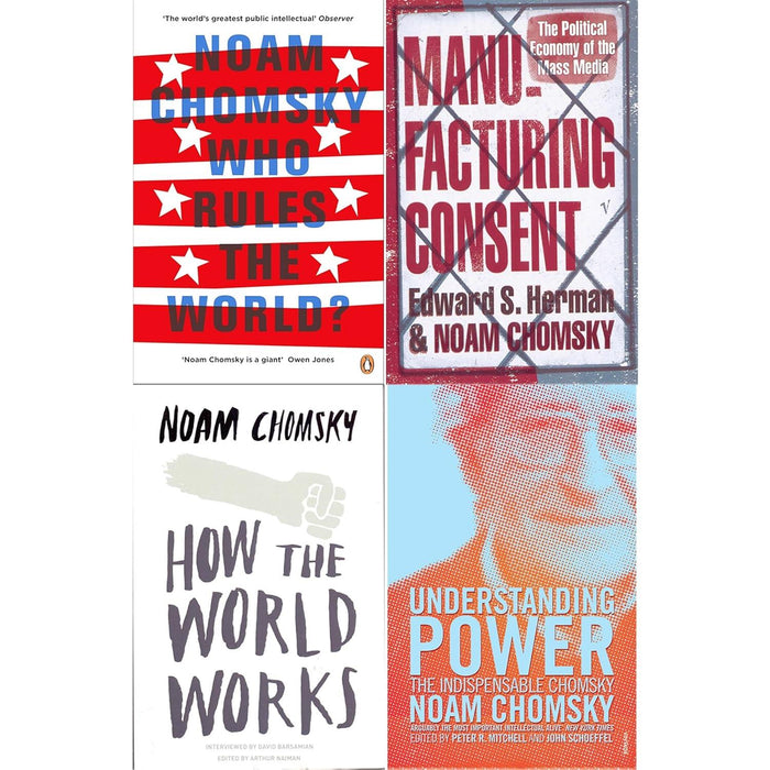 Noam Chomsky Collection 4-Book Set