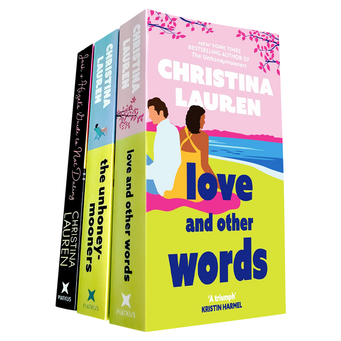 The Unhoneymooners, Josh and Hazel's Guide to Not Dating & Love and Other Words: Romantic Comedies by Christina Lauren, Featuring Unexpected Love, Humor, and Heartwarming Second Chances