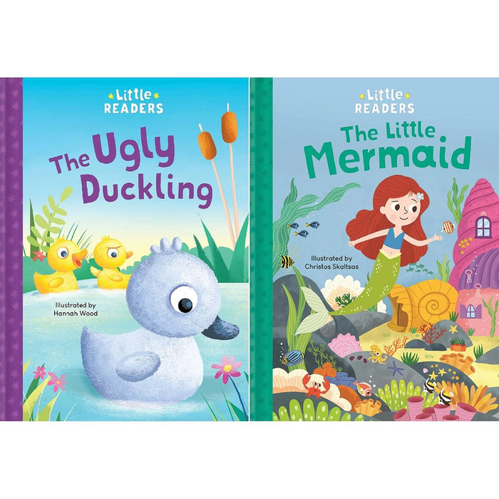 Fairytale Classics Collection: 2-Book Set by Classic Authors (The Ugly Duckling, The Little Mermaid) by Lakepress (Author)  Format: Hardcover
