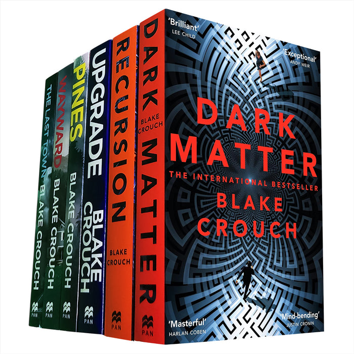 Blake Crouch Thrills and Twists Collection: Includes Dark Matter, Recursion, Upgrade, and the Wayward Pines Trilogy – A Journey Through Alternate Realities and Unsettling Mysteries