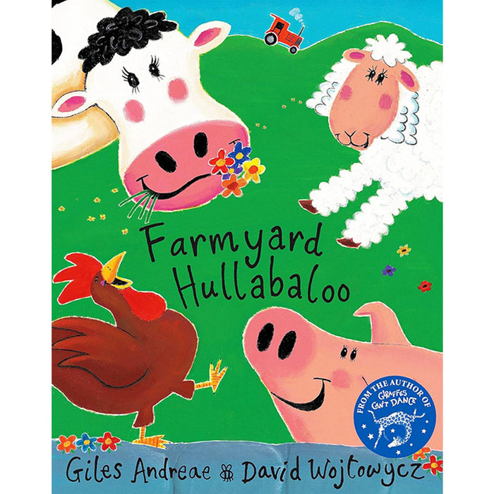 Farmyard Hullabaloo, Rumble in the Jungle & Commotion in the Ocean: A Collection of Fun Rhyming Animal Adventures by Giles Andreae, Illustrated by David Wojtowycz