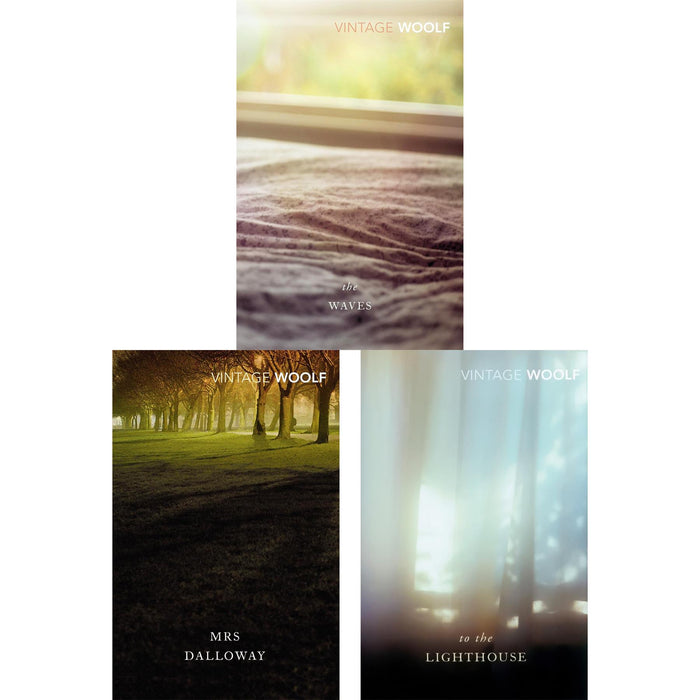Virginia Woolf: The Essential Collection – The Waves, Mrs Dalloway & To the Lighthouse – A Journey Through Time, Identity & Modernist Mastery (3-Book Vintage Classics Set)