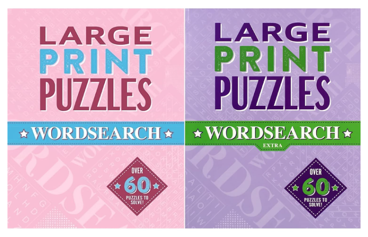 Large Print Puzzles Collection: Wordsearch & Wordsearch Extra