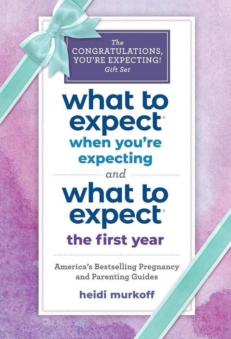 Congratulations You'Re Expcting! Gift Set (Includes What to Expect When You're Expecting & What to Expect the First Year)