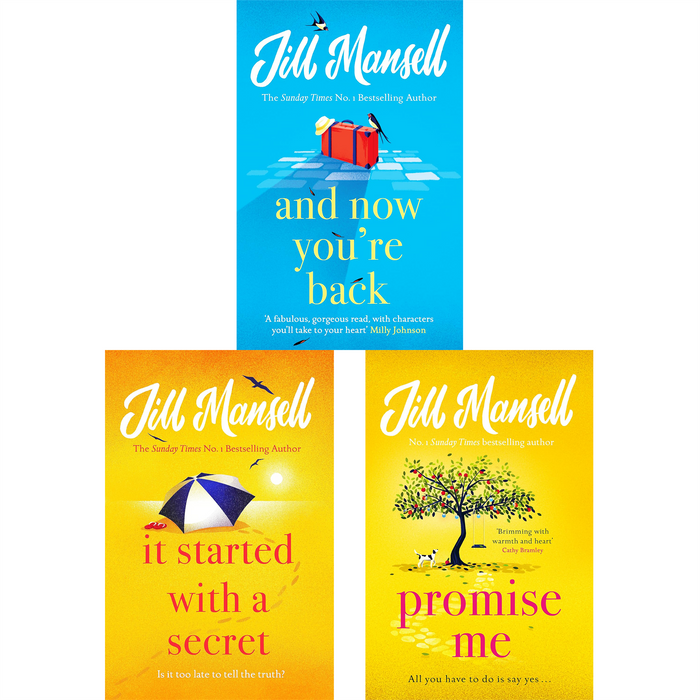 It Started with a Secret, And Now You're Back & Promise Me: Heartwarming Romantic Tales of Love, Second Chances, and Hidden Secrets by Jill Mansell