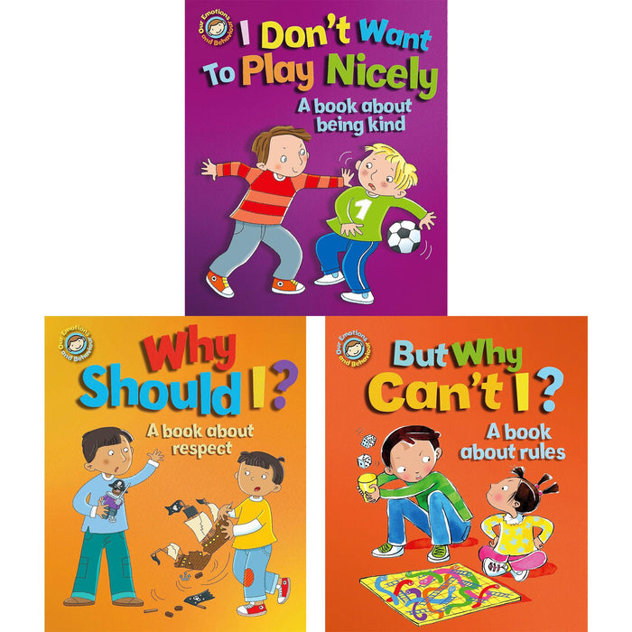 Our Emotions and Behaviour Set: Kindness, Respect, and Rules – A Three-Book Collection to Foster Emotional Intelligence and Positive Behavior in Children