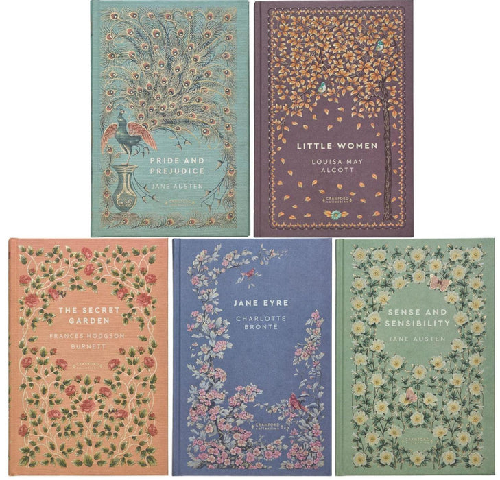 Literary Heroines Collection: Austen, Brontë, Alcott & Burnett