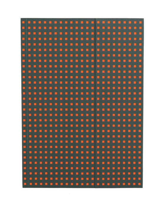 Paperblanks: Grey on Orange - A4 Lined