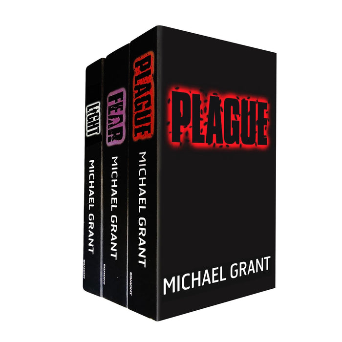 Gone Three-Book Collection by Michael Grant: Plague, Fear, and Light – Intense Dystopian Saga of Deadly Illness, Growing Darkness, and a High-Stakes Fight for Survival in the FAYZ