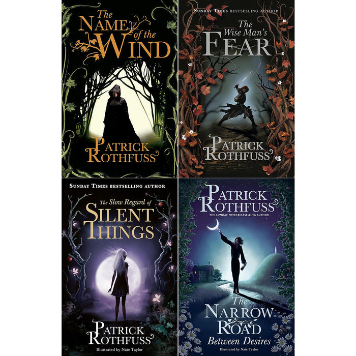 Patrick Rothfuss's Kingkiller Chronicle Collection: An Epic Fantasy Journey Through The Name of the Wind, The Wise Man's Fear, and Beyond