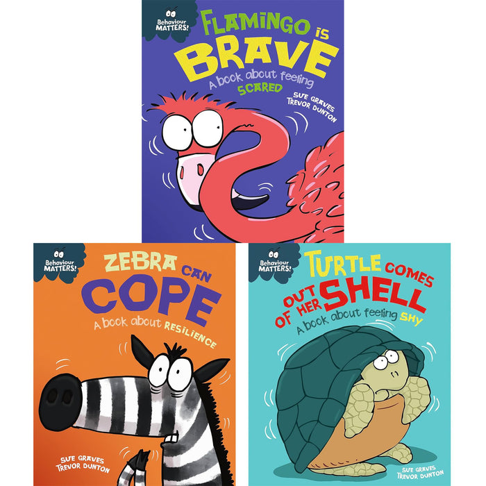 Behaviour Matters Set: Facing Fears, Building Resilience, and Boosting Confidence – A Three-Book Collection to Empower Children