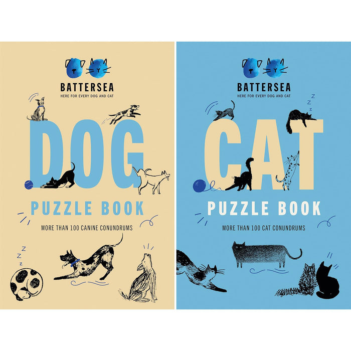 Battersea Dogs and Cats Home Puzzle Collection: Over 200 Themed Puzzles Across Two Volumes for Animal and Puzzle Lovers – Perfect for Enjoying Relaxing Challenges and Supporting a Great Cause