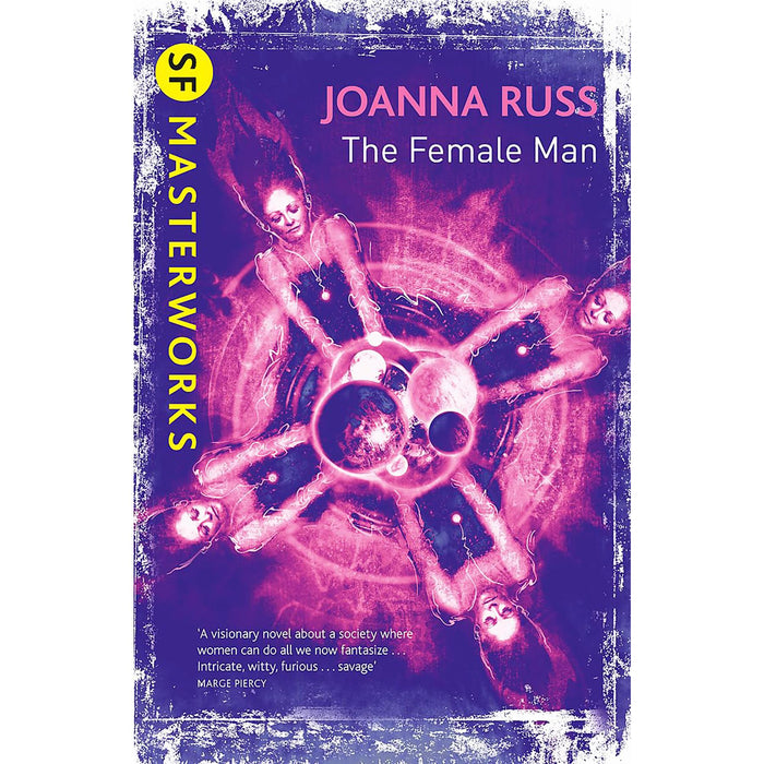 SF Masterworks Human Mind Collection: Exploring Self, Identity & Intelligence in More Than Human, Andromeda Anthology, The Demolished Man, Lord of Light, Female Man (5-Book Set)