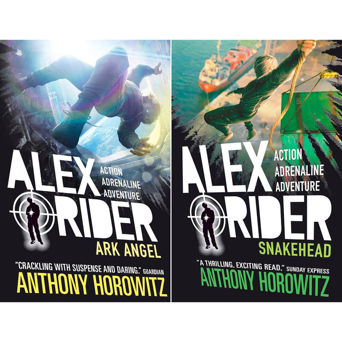 Alex Rider Mission Series 6 & 7: Ark Angel & Snakehead – Thrilling Spy Adventures for Young Readers by Anthony Horowitz