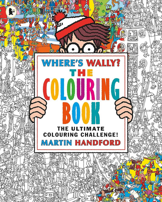Where's Wally? The Colouring Book