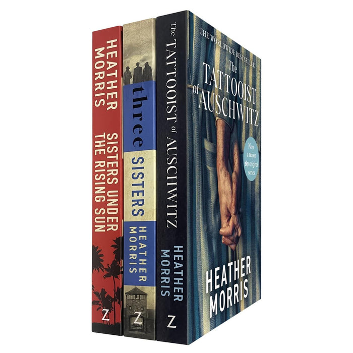 Heather Morris Bestselling Novels Collection: The Tattooist of Auschwitz, Three Sisters & Sisters Under the Rising Sun – Inspiring World War II True Survival Stories (3-Book Set)