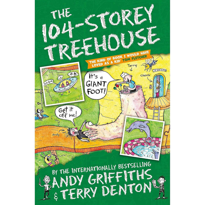 The Treehouse Collection: 2-Book Set by Andy Griffiths & Terry Denton (The 91-Storey Treehouse, The 104-Storey Treehouse)