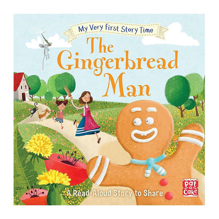 My Very First Story Time Collection: 2-Book Set by Pat-a-Cake (Jack and the Beanstalk, The Gingerbread Man