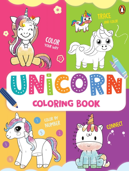 Kids Coloring Book: Unicorn