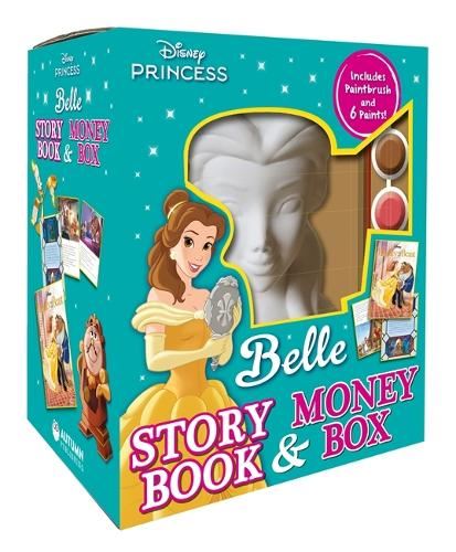 Princess Belle Story Book & Money Box