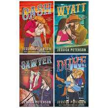 Lucky River Ranch Series by Jessica Peterson 4 Books Collection Set