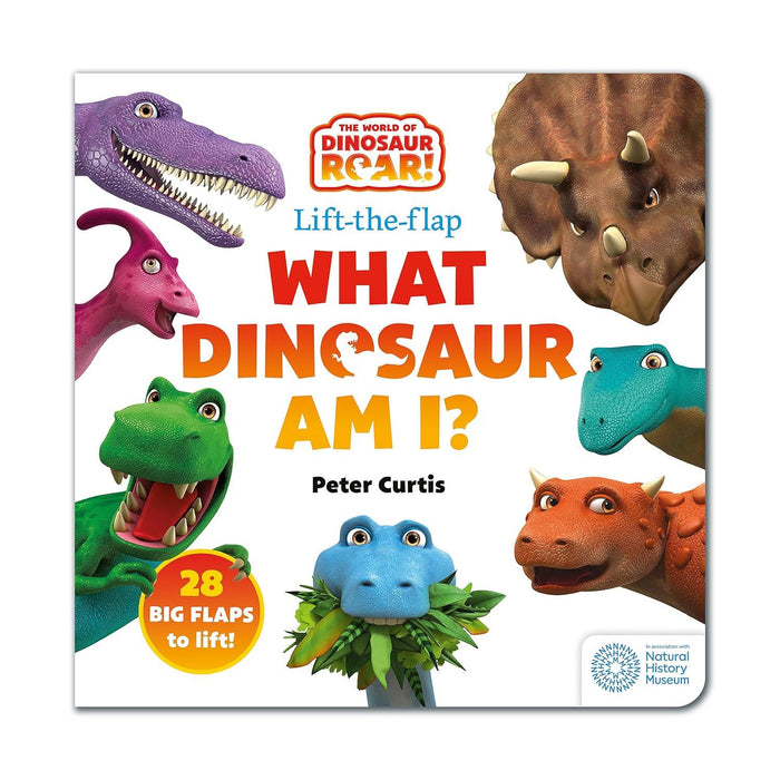 What Dinosaur Am I?: A Lift-the-Flap Book (The World of Dinosaur Roar!)