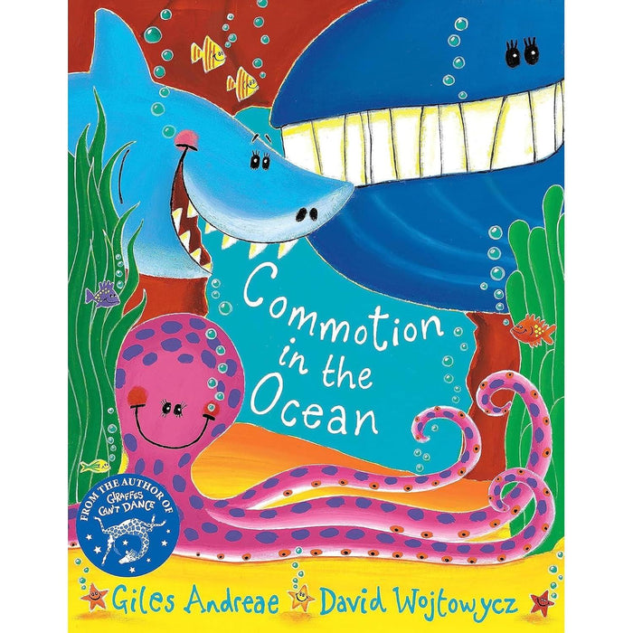 Animal Adventures Collection: 2-Book Set by Giles Andreae & David Wojtowycz (Rumble in the Jungle, Commotion in the Ocean