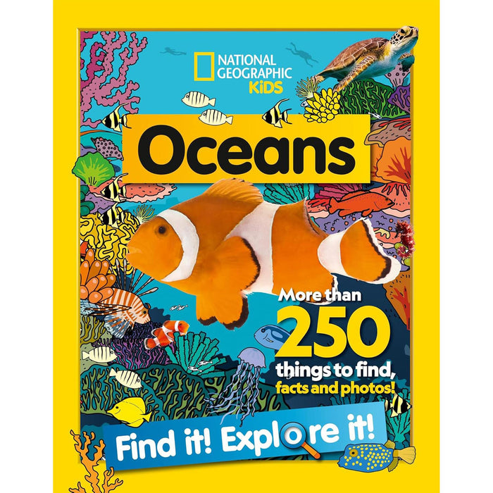 National Geographic Kids: Find It! Explore It! Collection – Interactive Adventures Across Oceans, Insects, Animals, Around the World, and Dinosaurs