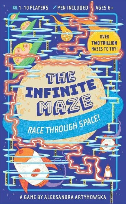 The Infinite Maze: Race Through Space!: Over two trillion mazes to try: 2