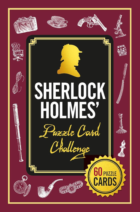 Puzzle Cards: Sherlock Holmes: 60 Puzzle Cards (The Sherlock Holmes Puzzle Card Challenge: 60 Puzzle Cards)