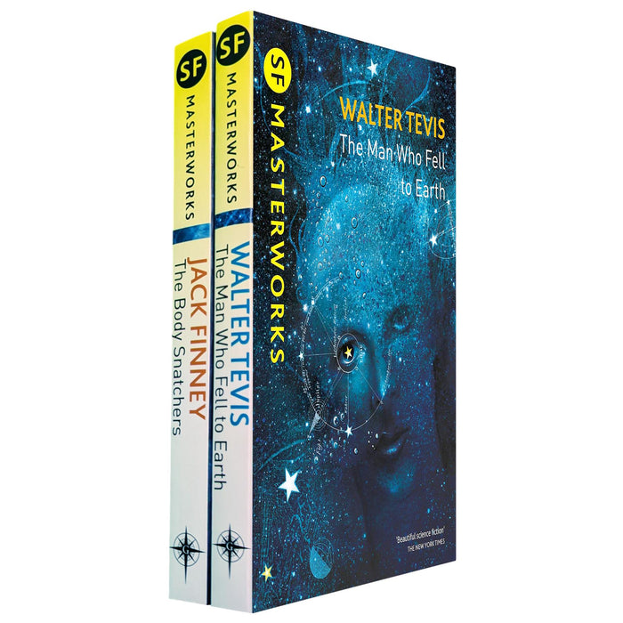SF Masterworks Collection – Alien Invasions, Identity & Survival in Body Snatchers by Jack Finney & The Man Who Fell to Earth by Walter Tevis (2-Book Set)
